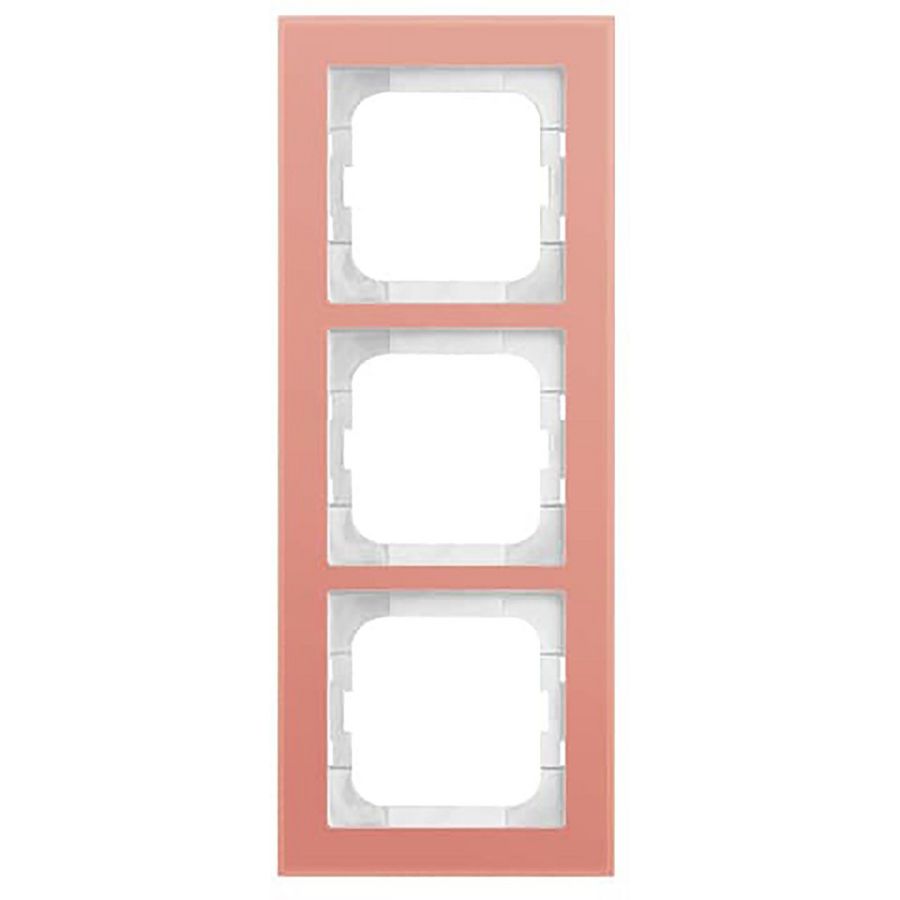 Afdekraam 3v ax-glas koraal