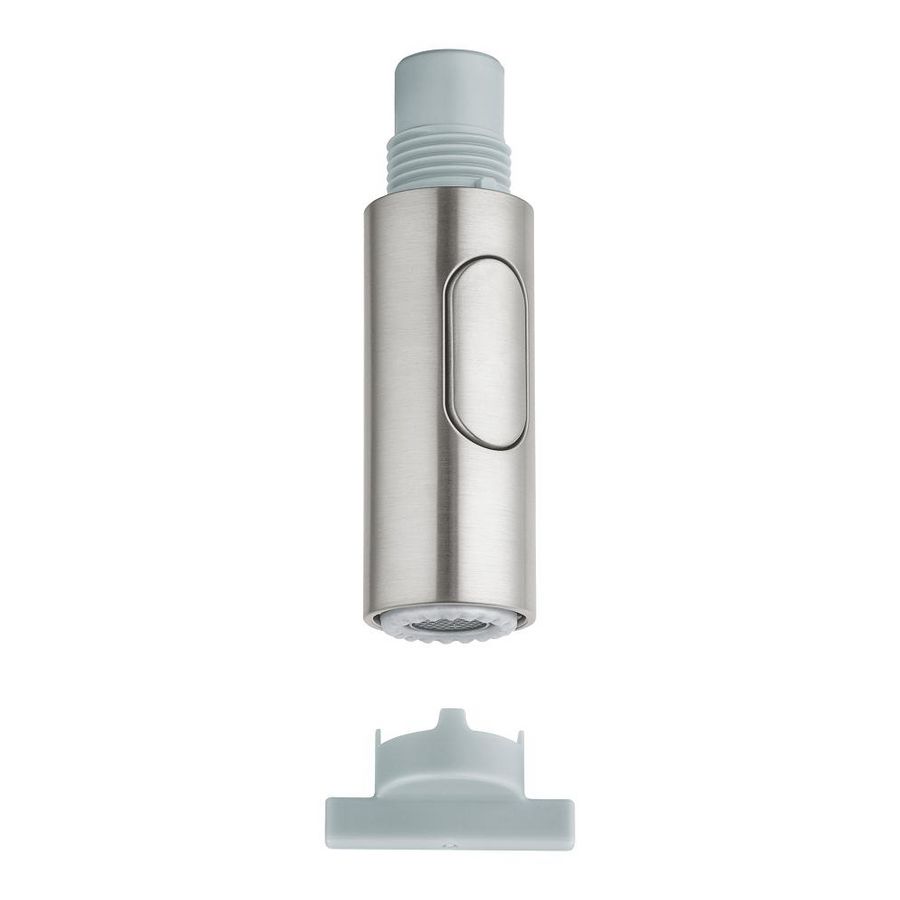 Uittrekbare handdouche 48416DC0 supersteel (rvs look)
