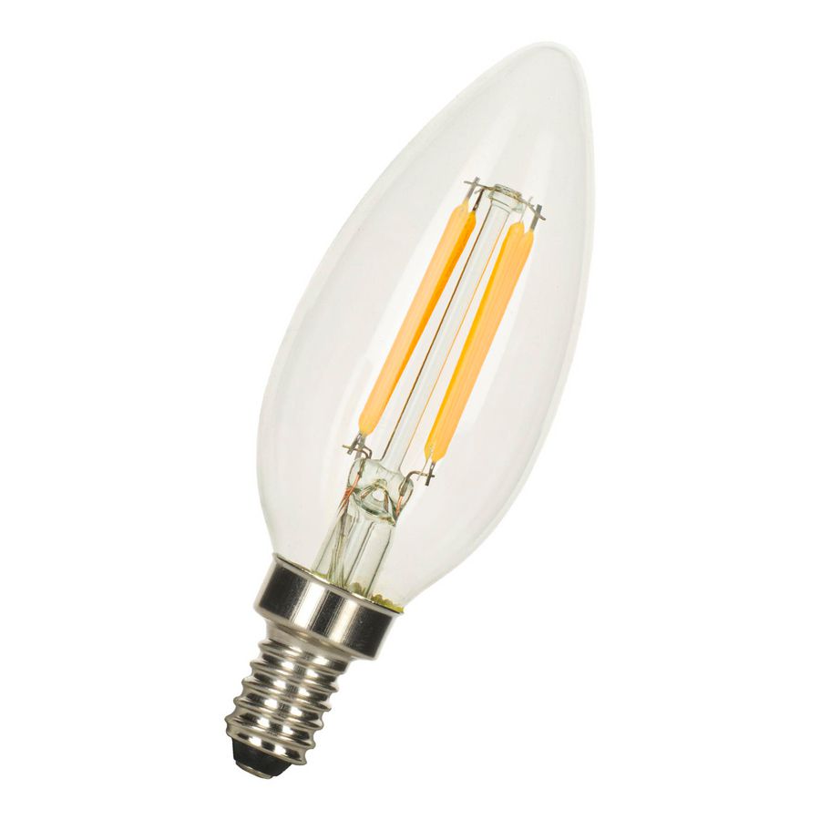 LED-lamp C35 CL FIL E12 DIM 4W 35W 400lm 827 helder