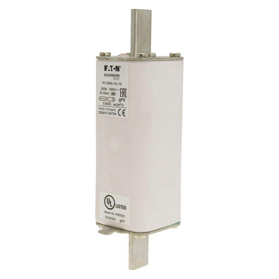 Zekering hoge snelheid 200A DC 1500V 33kA 1XL 51x189mm gP