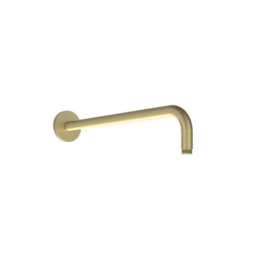 Douchearm wandmodel 40cm 1/2" rvs geborsteld mat goud