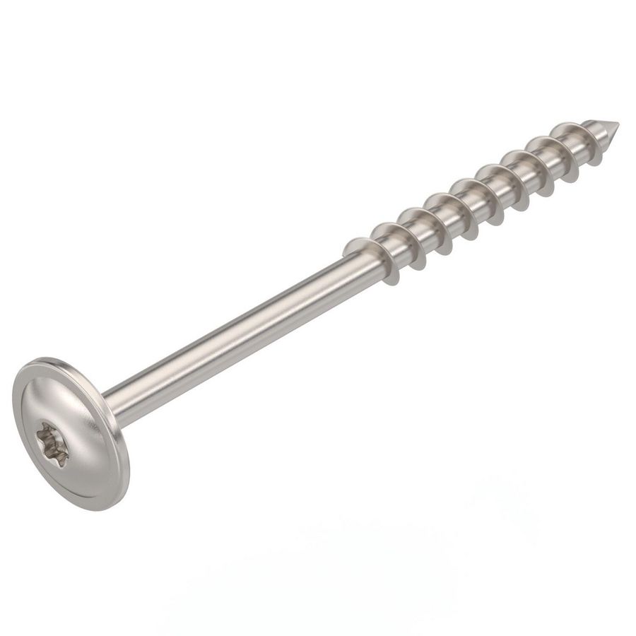 Plaatschroef hellend dak systeem 8x100 RVS 1.4301 A2 VVE=100