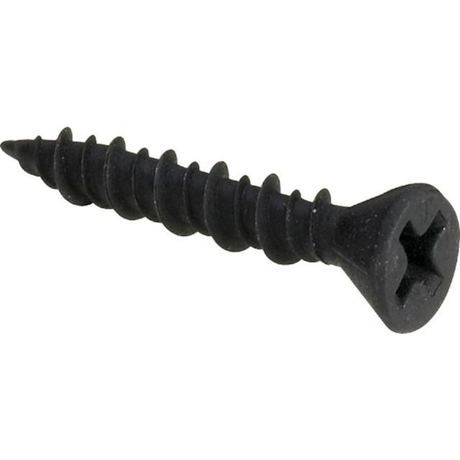 Snelbouwschroef 45x3,9mm staal/zwart VVE=1000