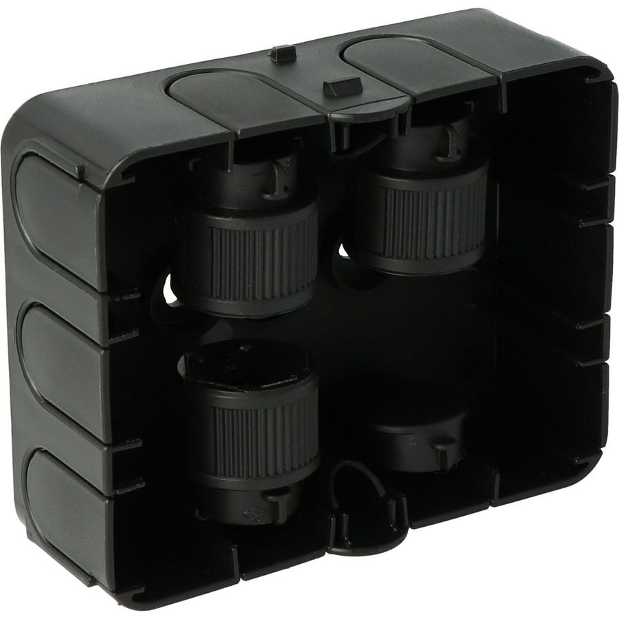 AK2-SU onderbak IP40 zwart VVE=15