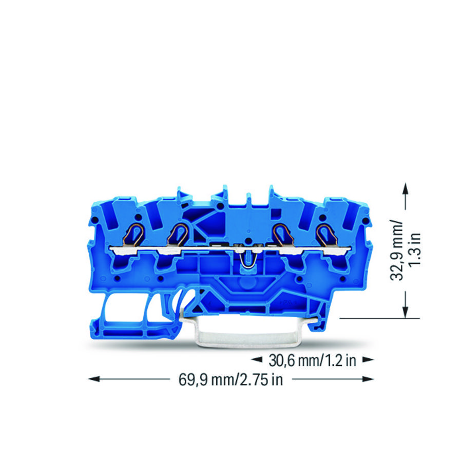 4-draads rijg 1,5mm² voor Ex e II+Ex e i- VVE=100
