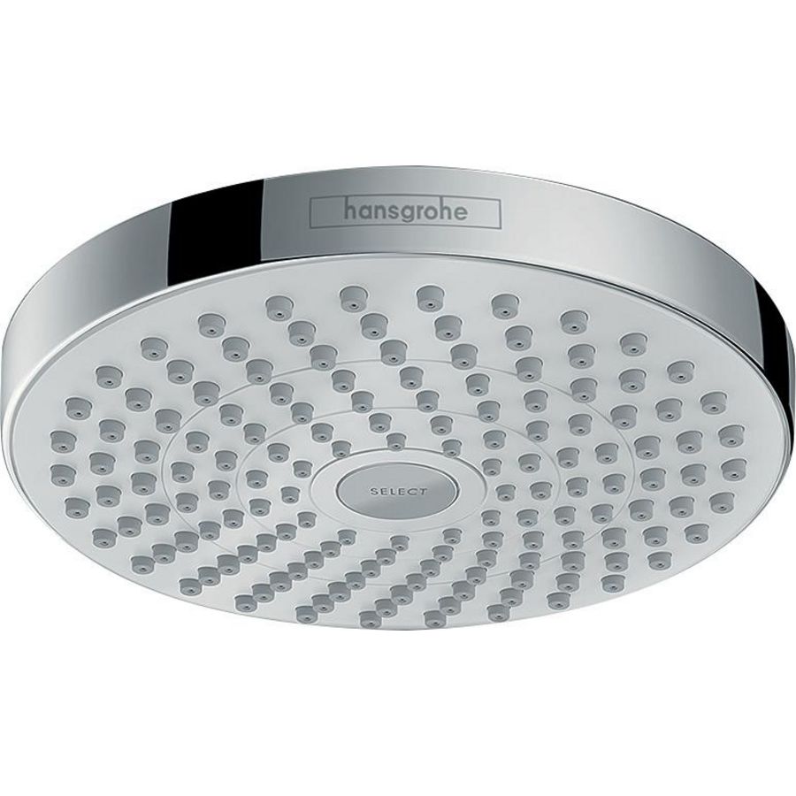 Croma Select S 180 2 straalsoorten Eco.hoofddouche chroom 1/2 bn.