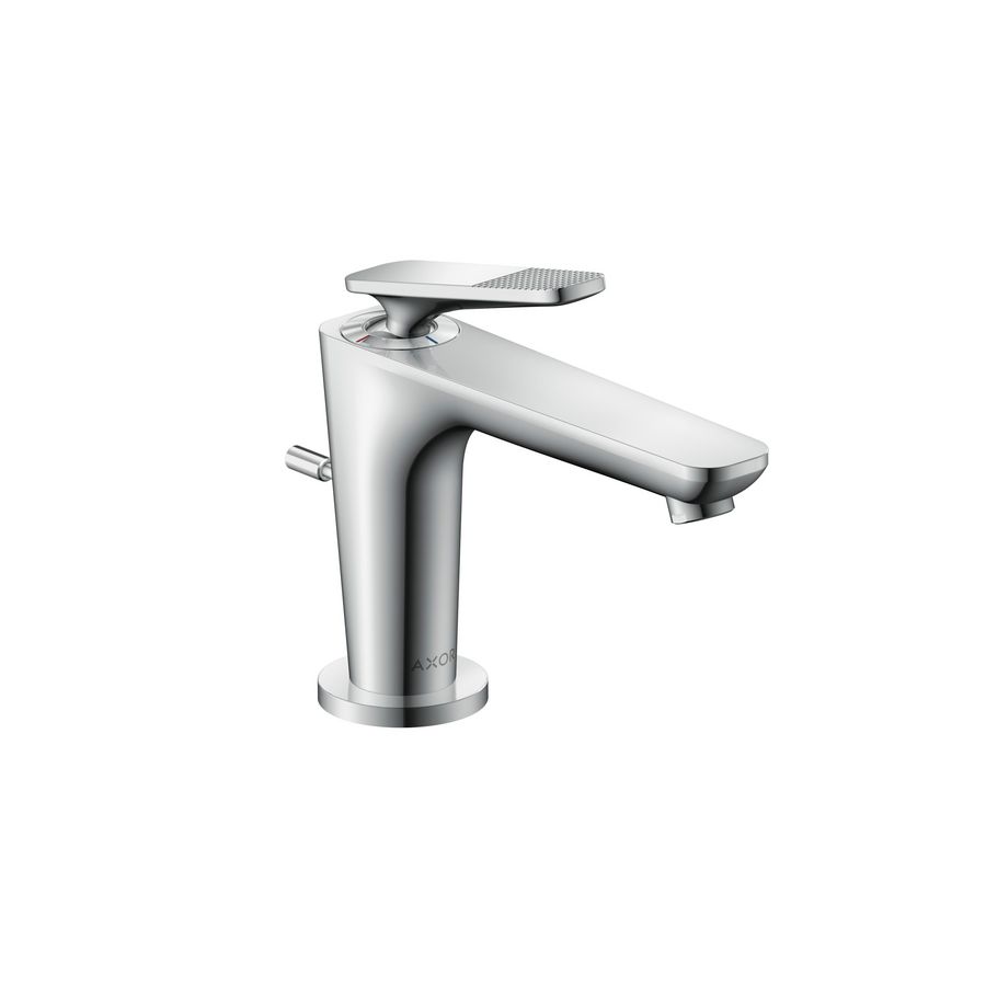 1-hendel fonteinmengkraan 90 Coolstart Cubic Cut greep incl. waste-inrichting chroom Citterio-C