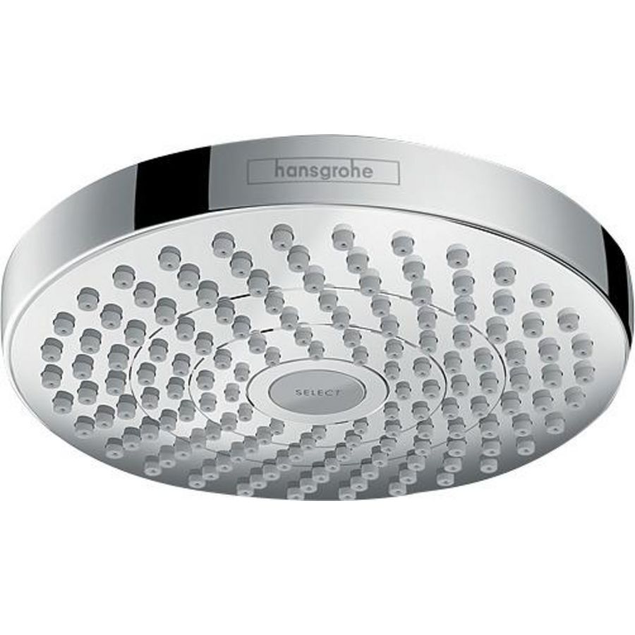 Croma Select S 180 2 straalsoorten Eco.hoofddouche chroom 1/2 bn.