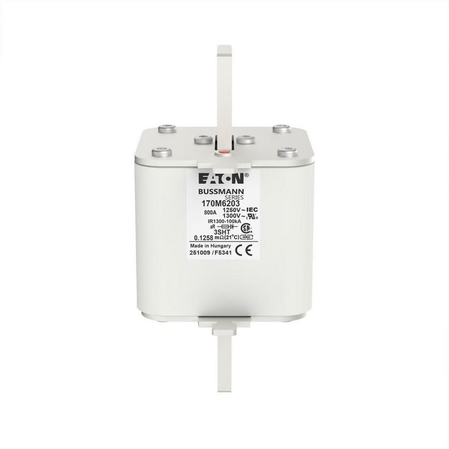 Zekering hoge snelheid 800A AC 1250V 100kA size 3 76x76x1
