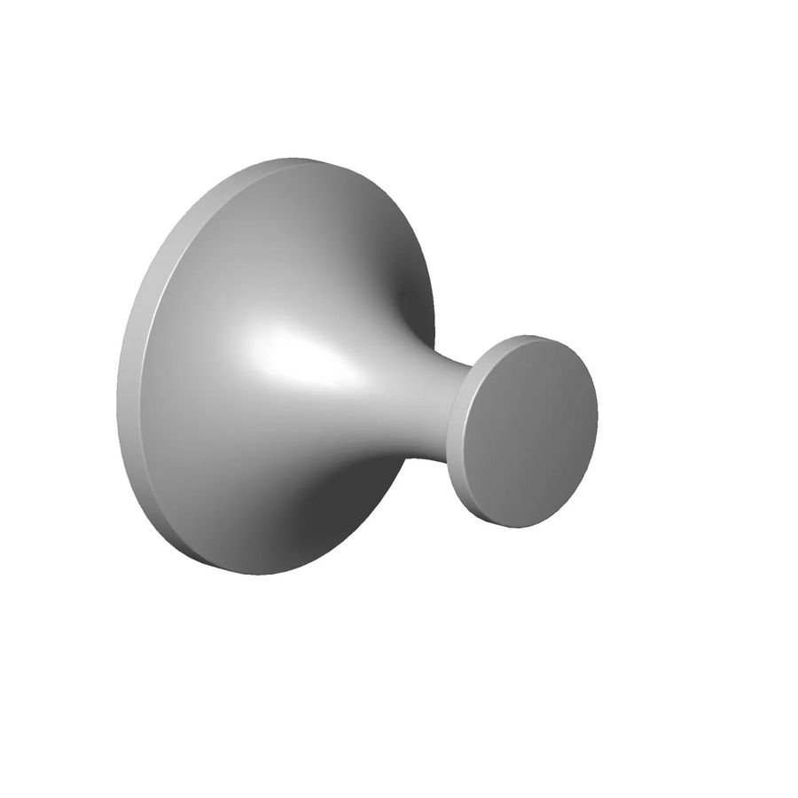 Haak 50x46mm Champagne gebors. (22kt Goud)