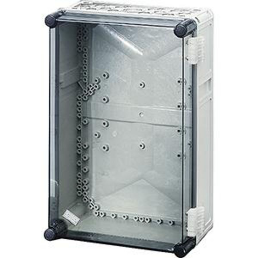 L. beh. IP65 BM3 300x450x170 Tr. scharnier deksel