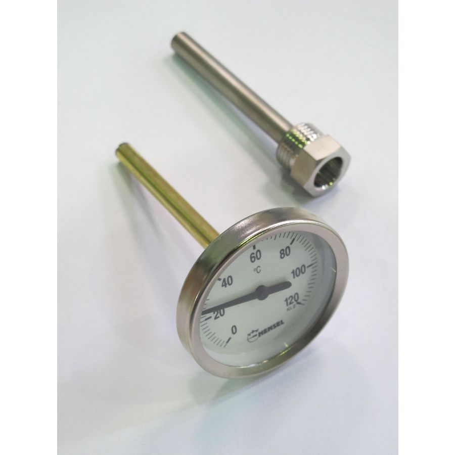 Thermometer + huls