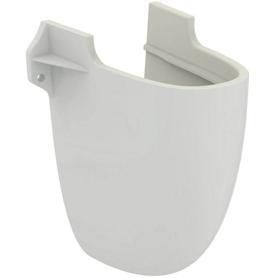 EUROVIT sifonkap voor ronde wastafel wit