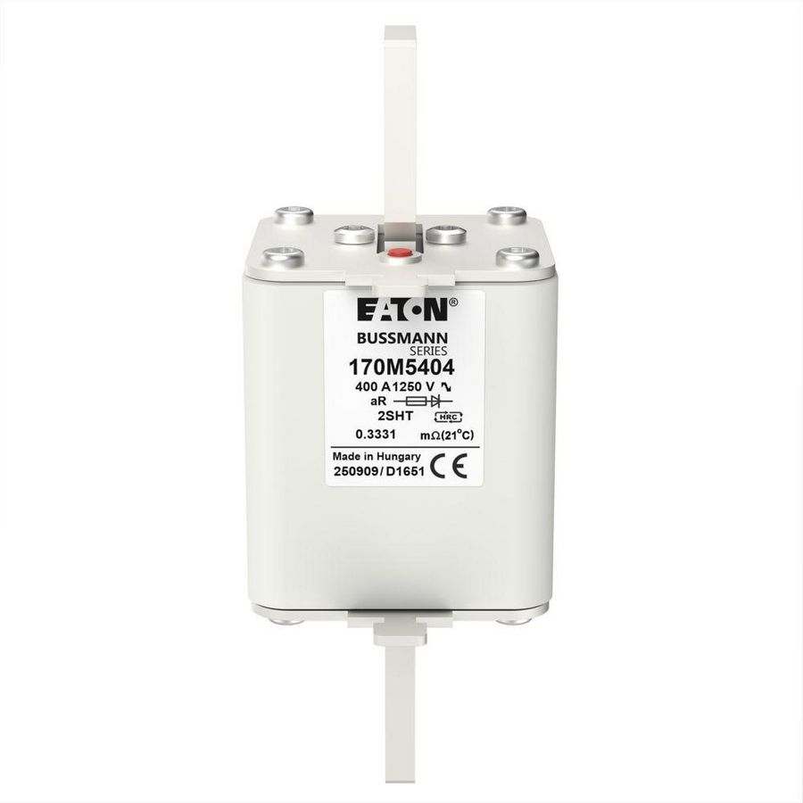 Zekering hoge snelheid 400A AC 1250V 100kA 2 59x59x1 VVE=3