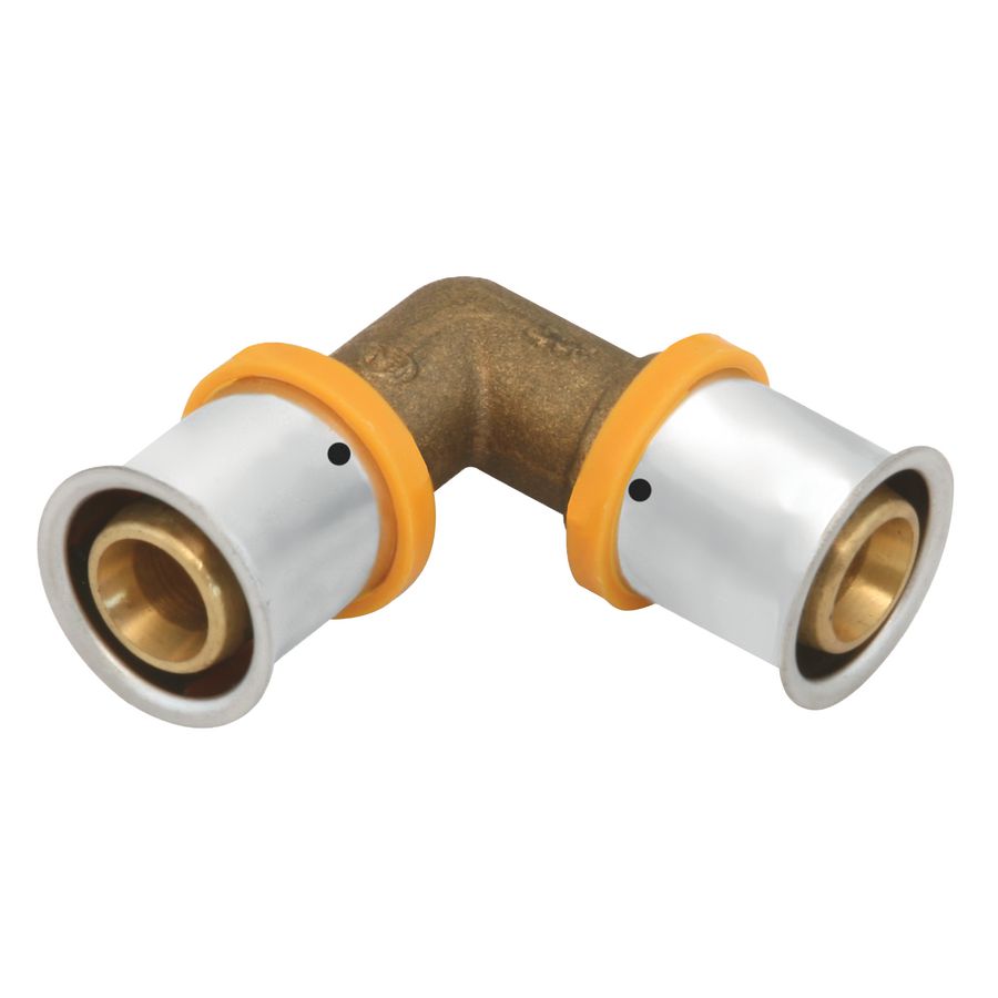 Kniekoppeling 90° Ultrapress (Multipress) 32x32mm K7230 VVE=2