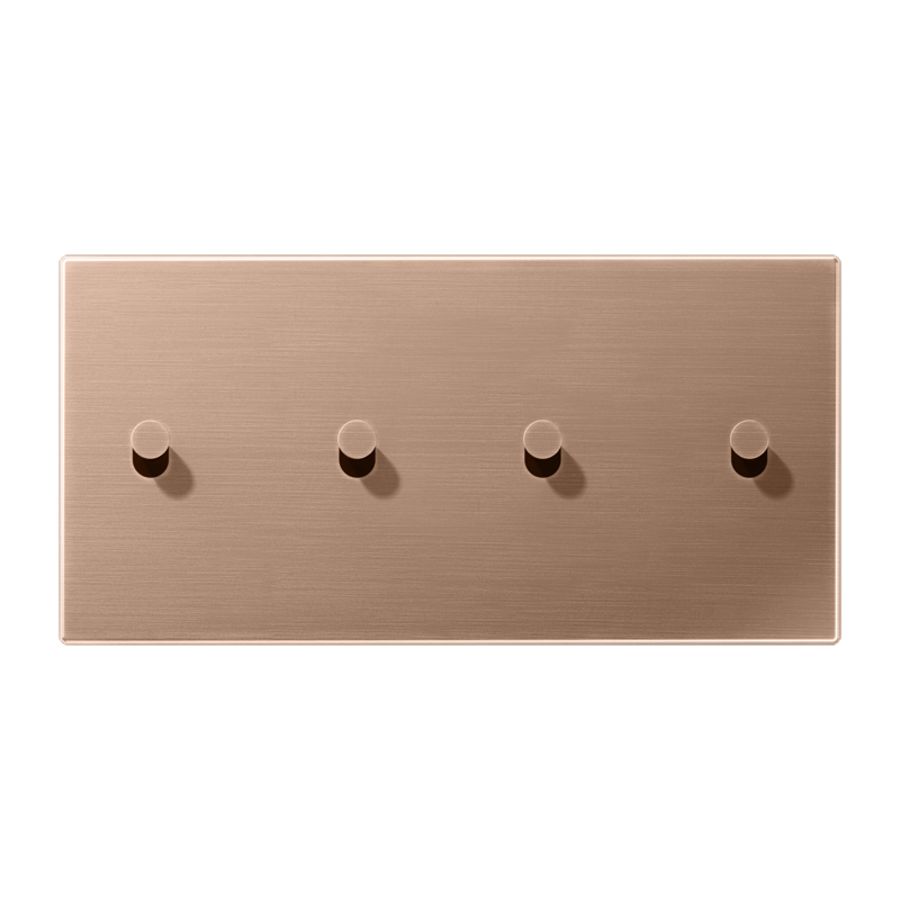 Afdek.LS1912 brons hor.2+2 hevel kegel