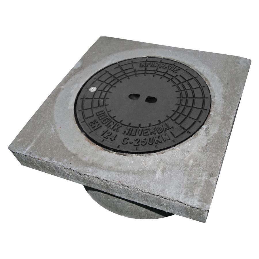 Straatpot beton + GY deksel 315 C250