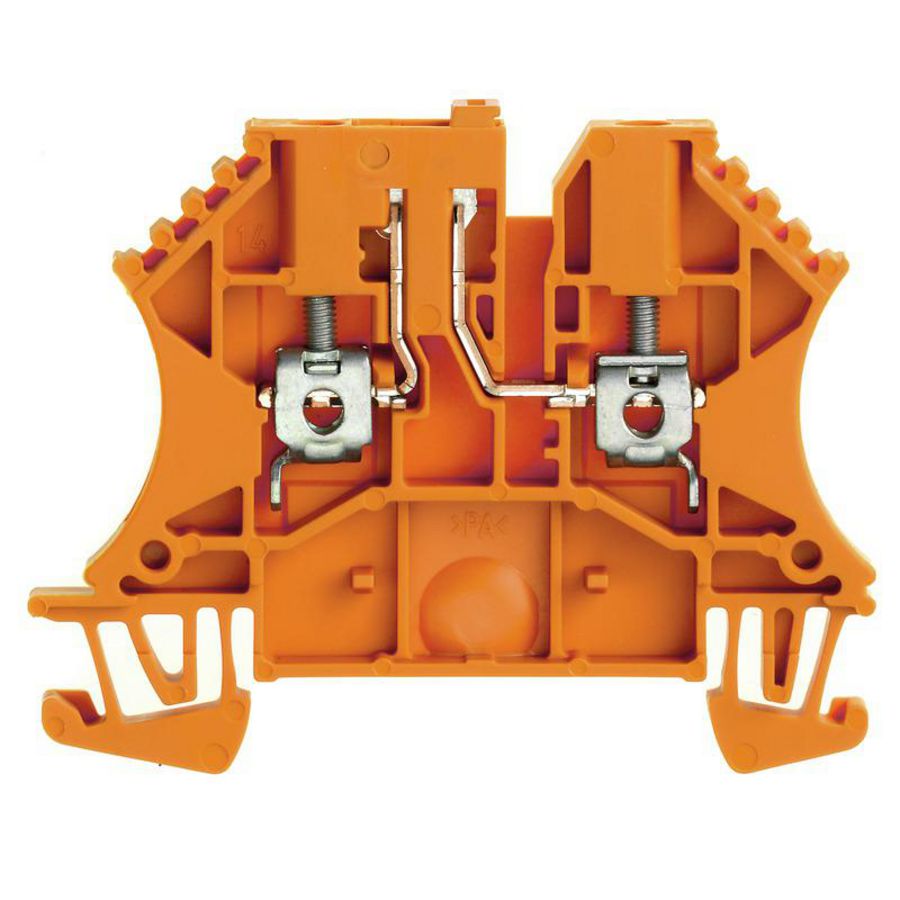 Scheidingsklem oranje 2.5mm² 24A 500 1878530000 VVE=100