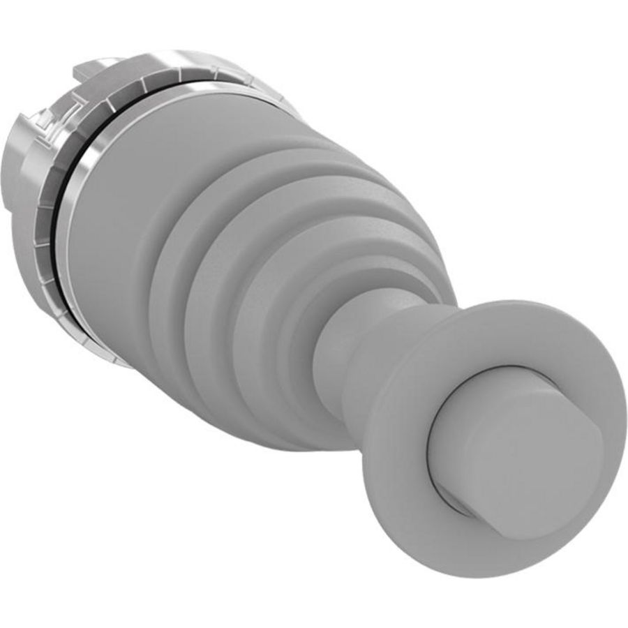 Joystick 2 posities niet terugverend grijs siliconen