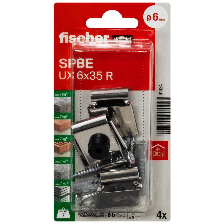 Spiegelbevestiging SPBE K blistercard