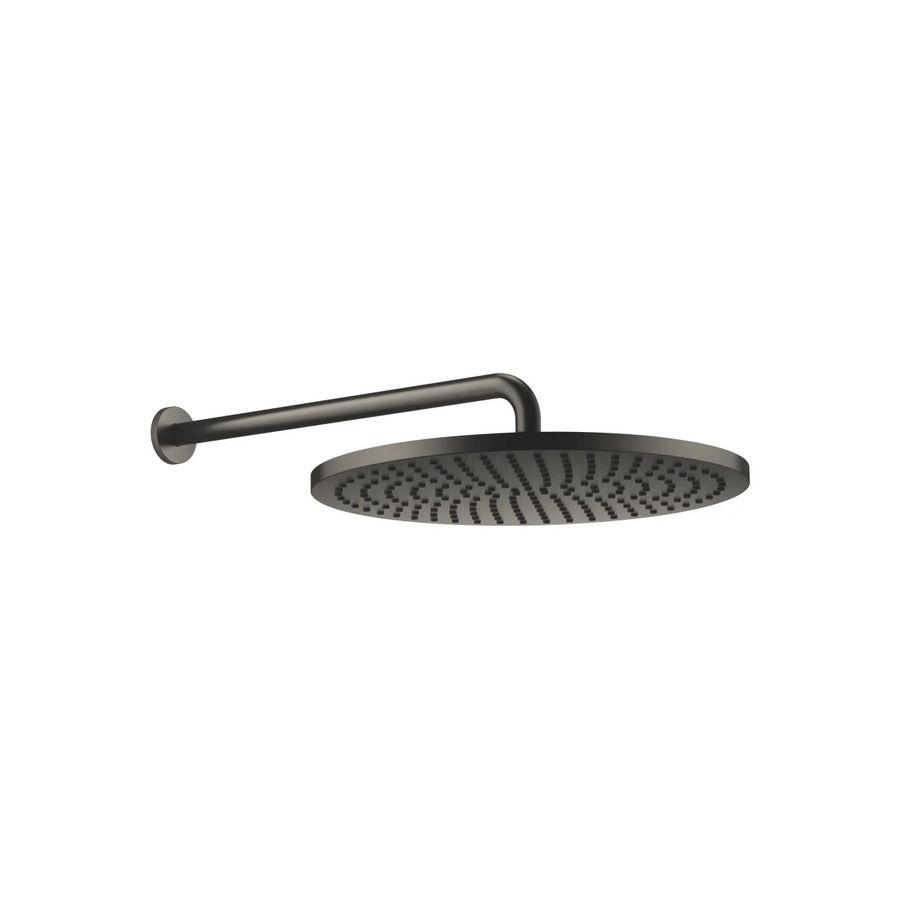 Regendouche wandbevest. FlowReduce 400mm Dark plat. gebor
