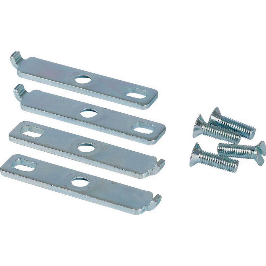 Wandbevestigingsstrip met schroef 1 set = 4 stuks VVE=5