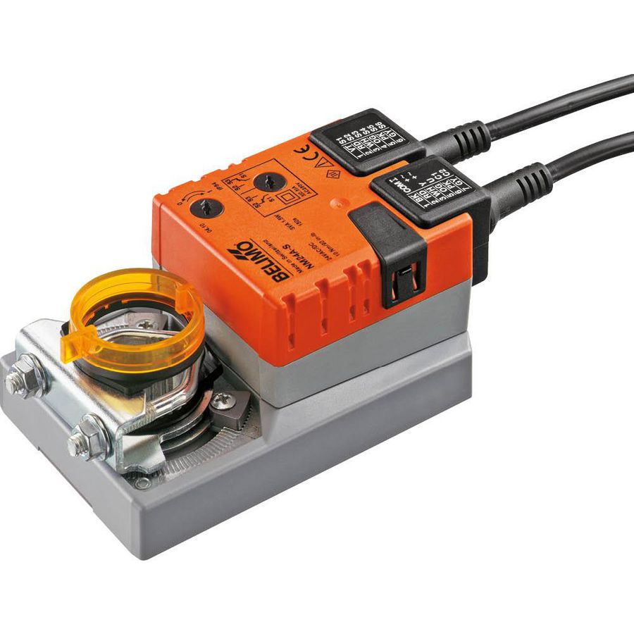 Luchtklepmotor 24V o/d 10Nm +S