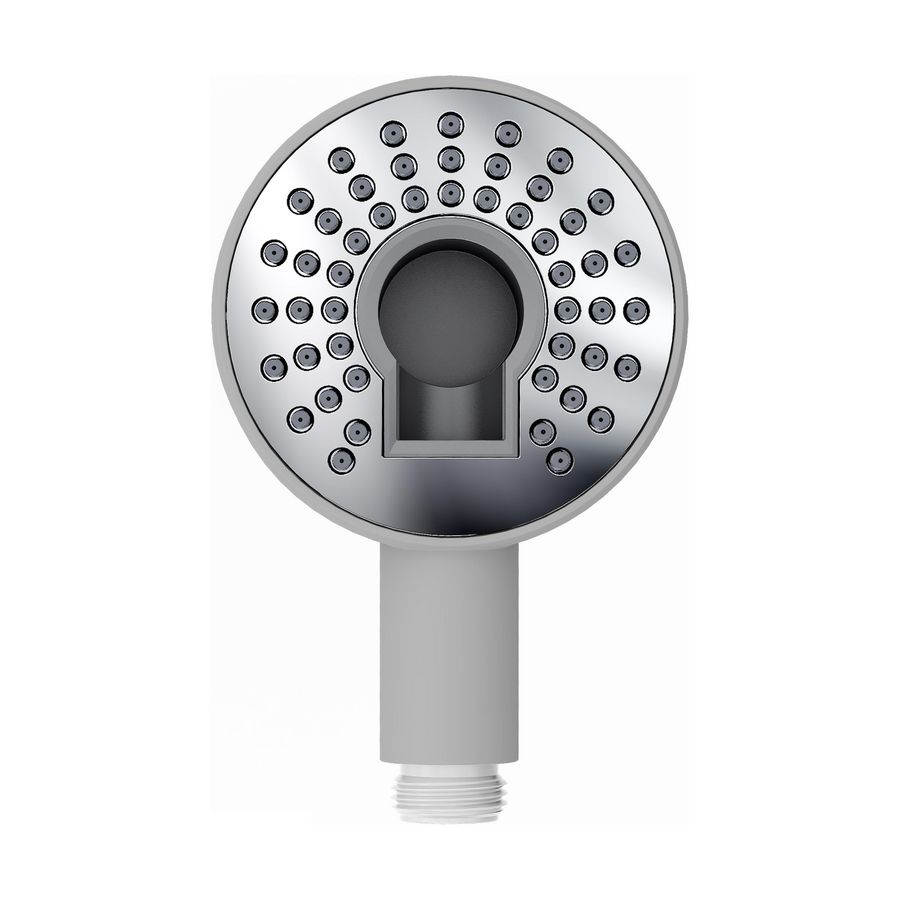 Universele handdouche grijs soft-touch 1/2 aansluiting