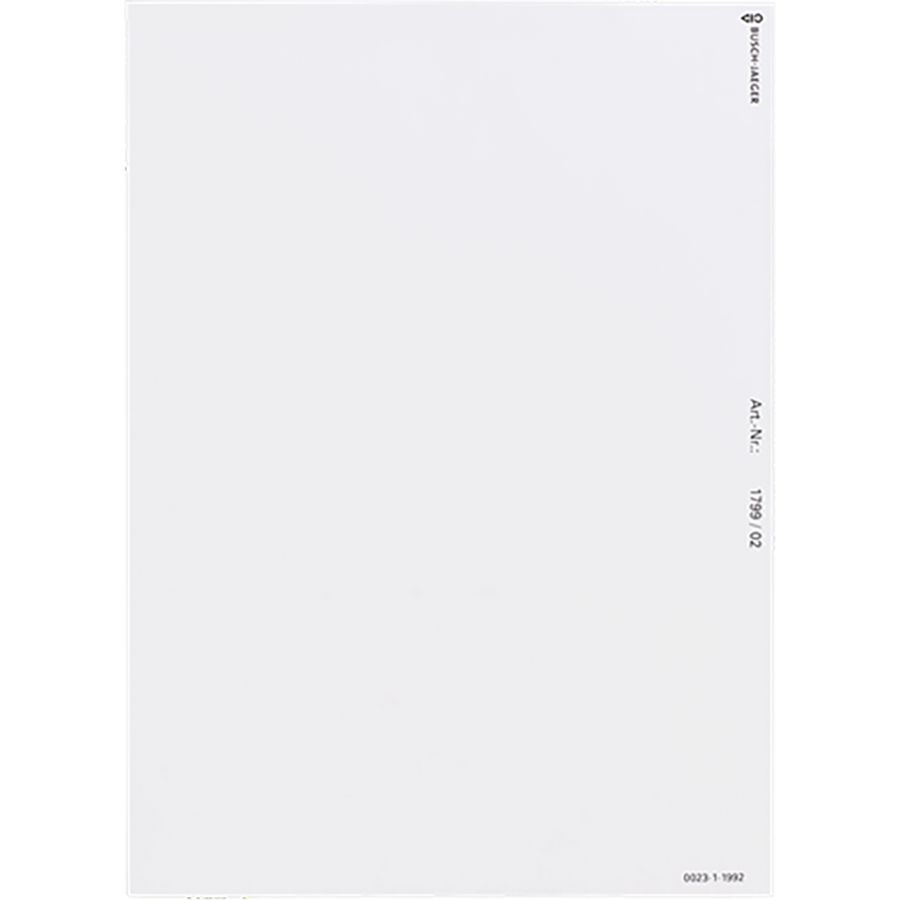 Welcome beschriftungsfolie 1 vel A4 2CKA001799A0959