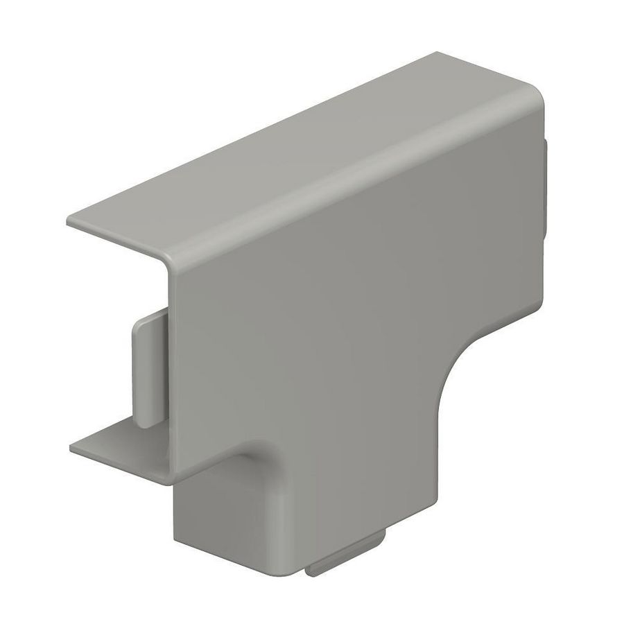 Deksel van T-stuk 15x30mm polyvinylchlorid steengrijs VVE=4