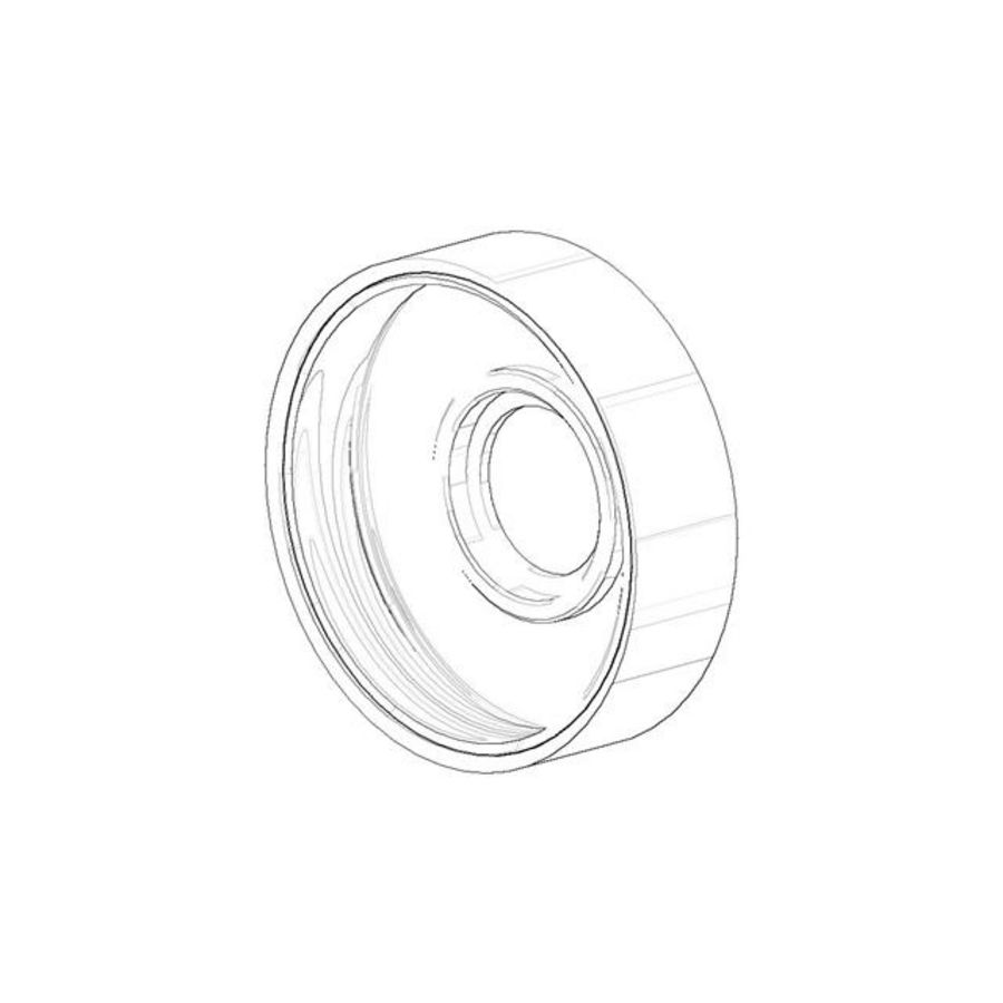 Rozet 40,5x11mm chr 082797500-00