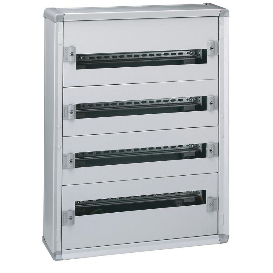 Behuizing wand metaal staal 4 rijen 96 mod. XL3 160