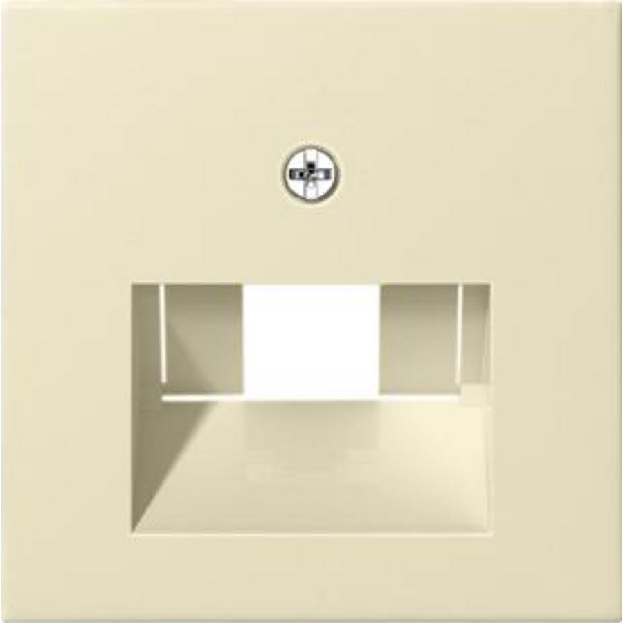 Afdekking UAE/IAE + netwerkaansluitdoos System 55 cr.wit