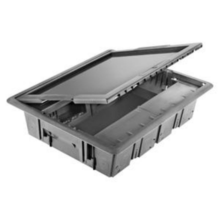 ONDERVLOERCONTACTDOOS - MET HOL DEKSEL - 20 MODULE SYSTEM