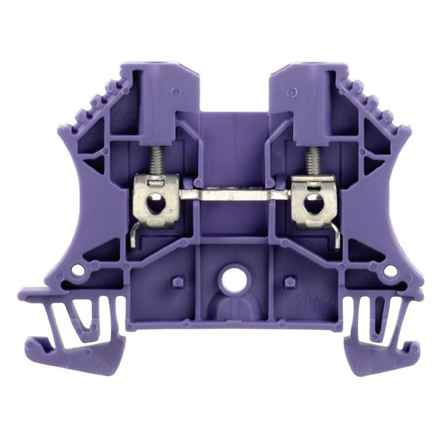 Doorvoerklem violet 2.5mm² 24 A, VVE=100
