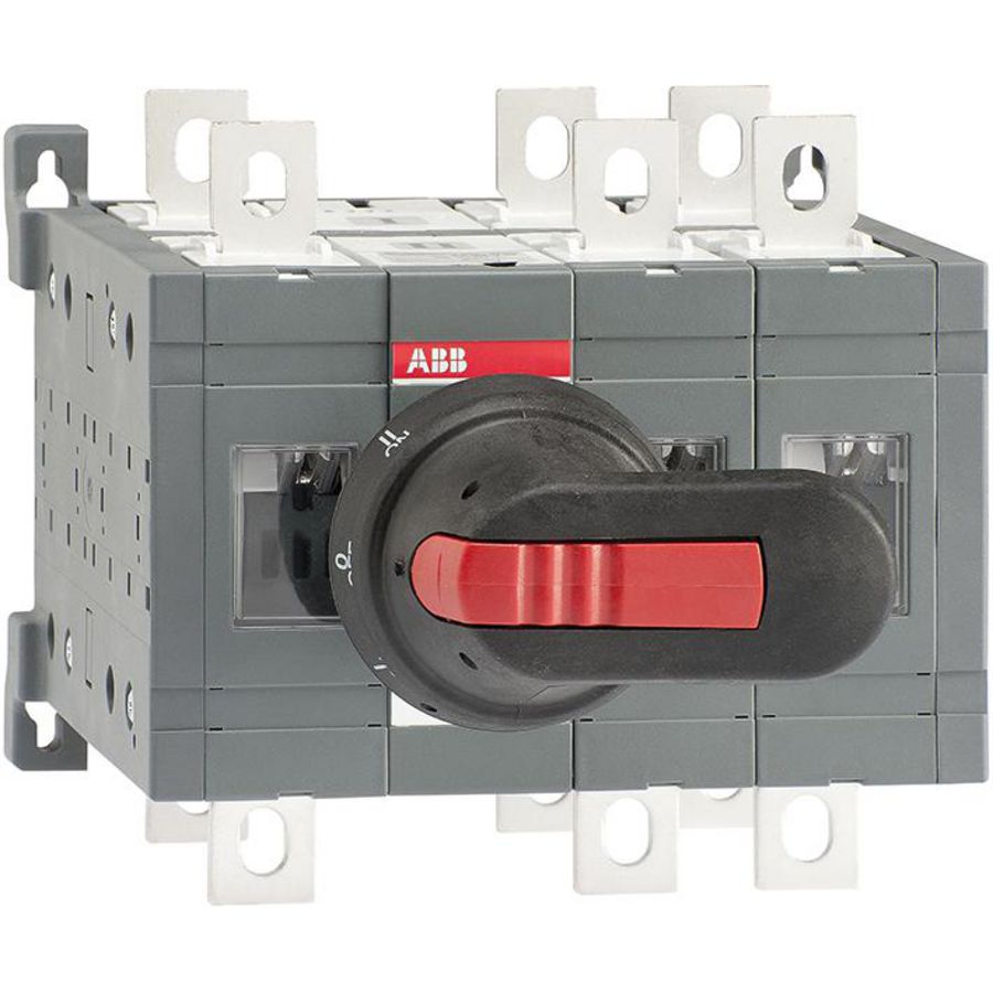 Manual change-over switch I-O-II-opera tion fast transition
