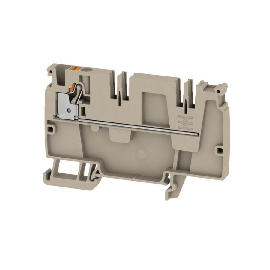 Doorvoerklem PUSH IN d.beige 4mm2 32 A 250 2581700000 VVE=50