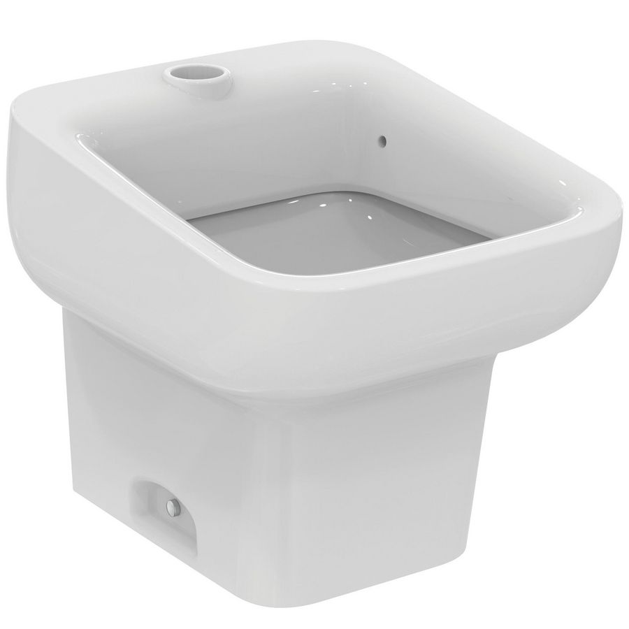 Slophopper CONTOUR 21  460x535x460mm AO.  glans wit afwerking