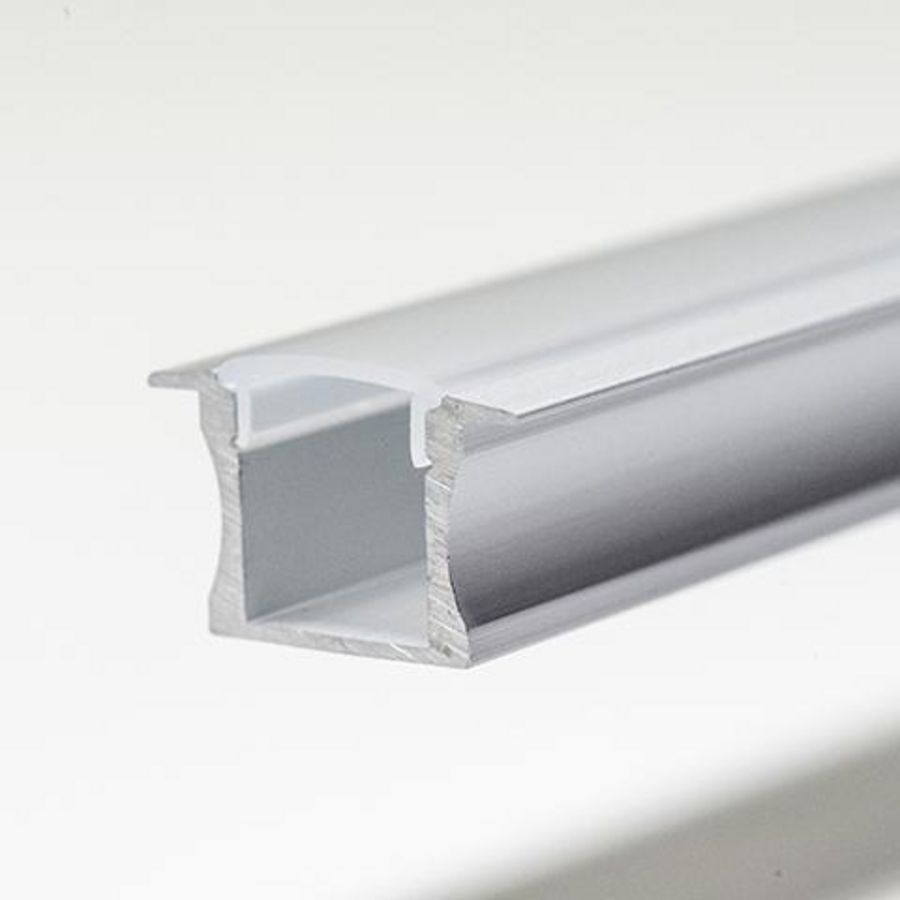 Aluminium profiel 2m Inbouw 15mm 46291140