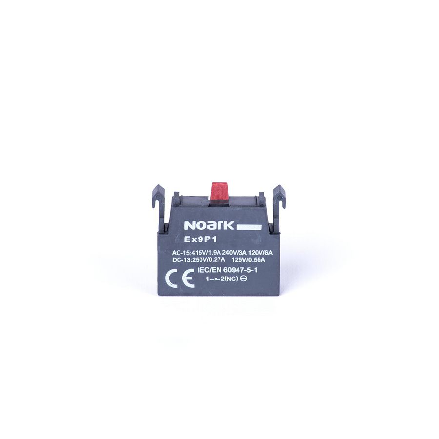 Contactblok enkelvoudig voor Ex9P1 1NC contact