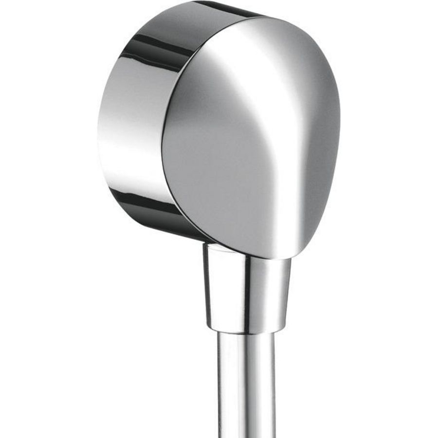 Ecostat Fixfit E wandaansluitbocht chroom 1/2x1/2