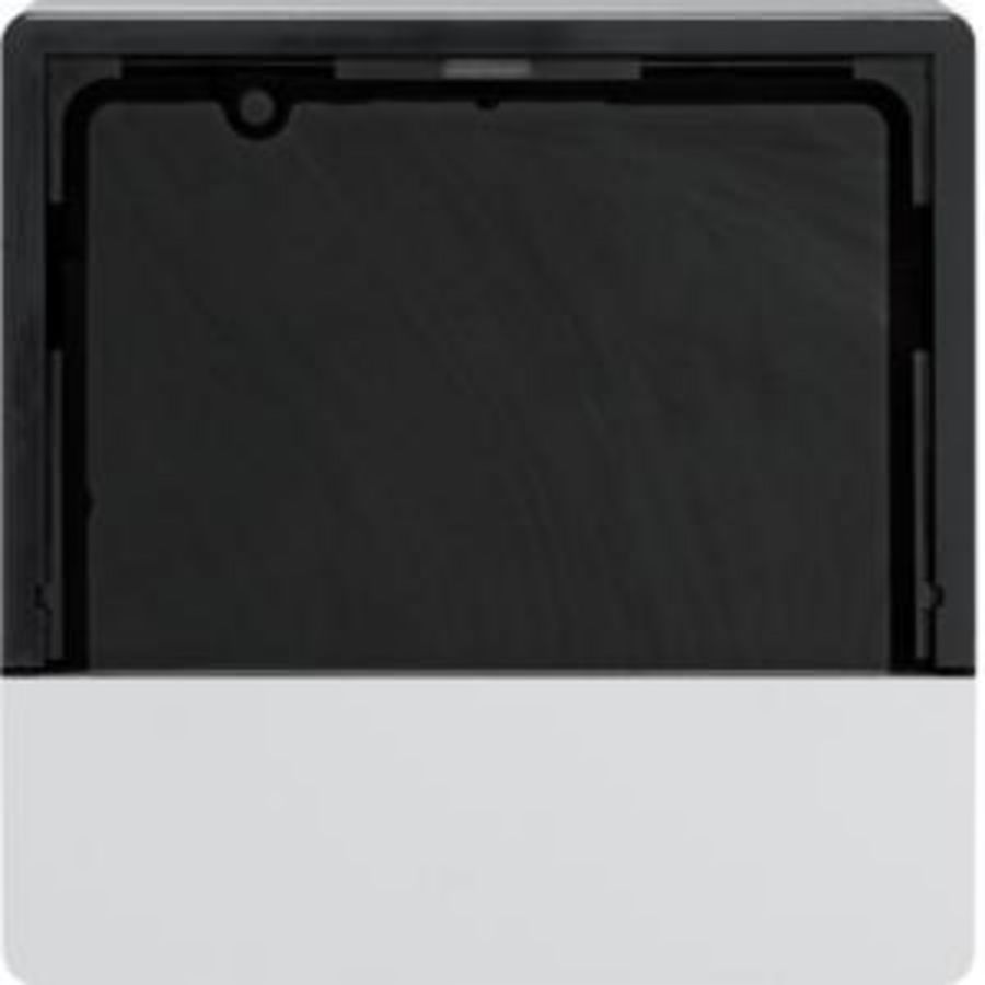 Afdekraam voor KNX therm. berker Q.1/Q.3/Q.7 polarwit