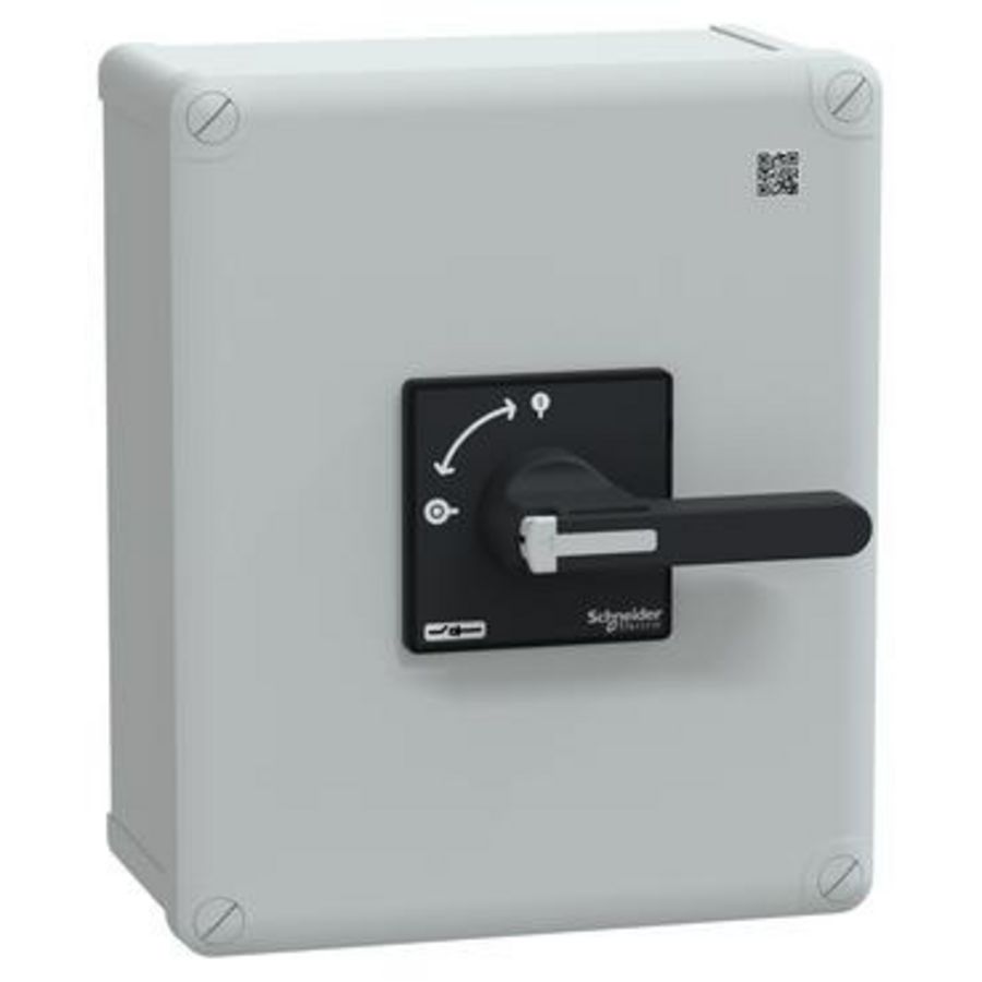 Lastscheider met draaiknop in behuizing IP65 3M 10 Vario