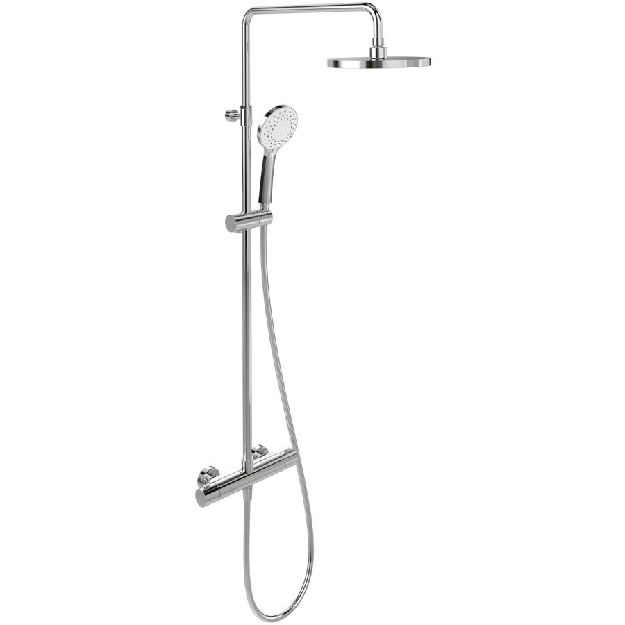 Douchesysteem met drie functies Universal Showers Chrome