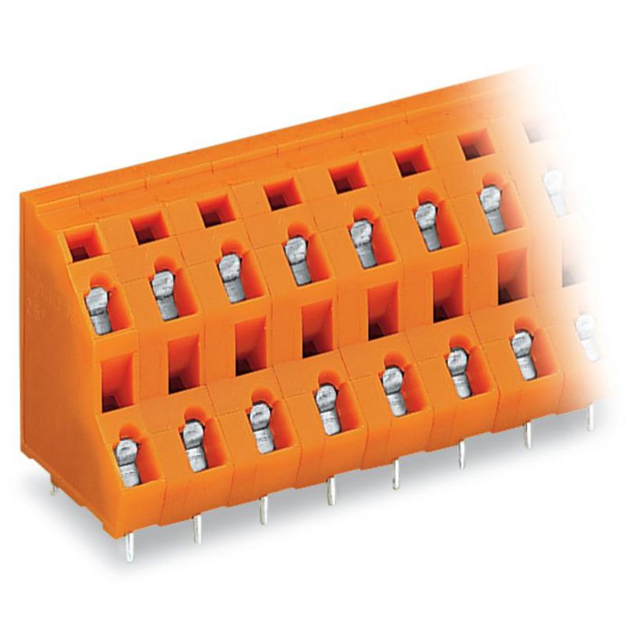 2-etage printklem 2,5mm² raster 7,62mm oranj 736-602 VVE=133
