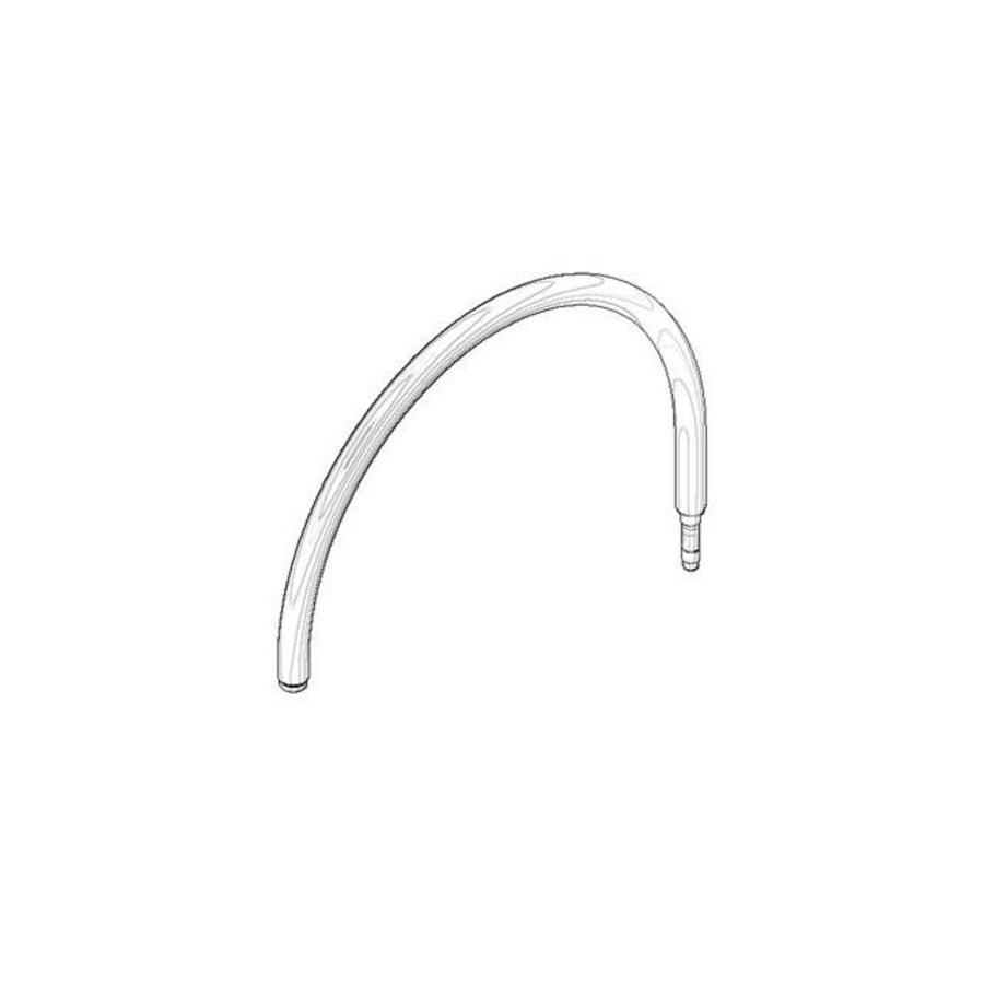 Buis v. douchegarnituur 25x794mm chr
