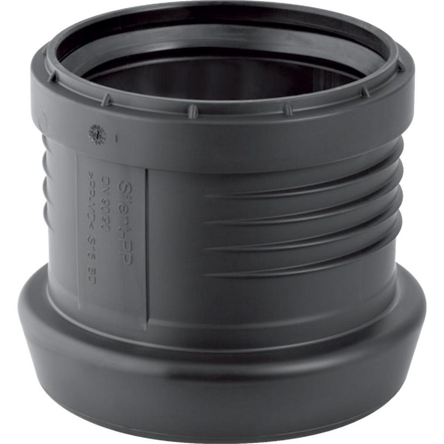 Verloopsmof Silent-PP op Silent-db20 geluidsarm d=Ø75mm d1=Ø75mm VVE=10