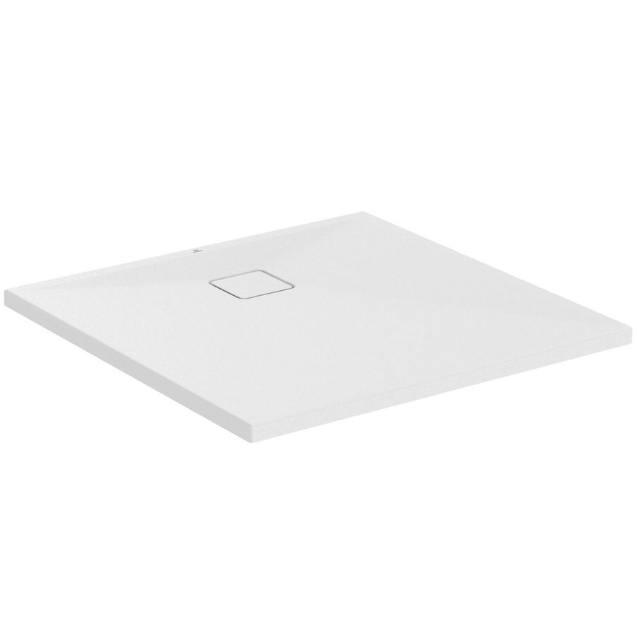 Douchebak vierkant 900x900x35mm silk white ultra flat evo