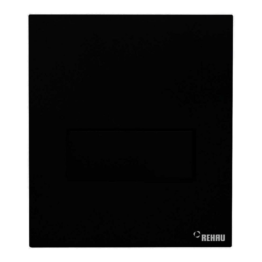 Urinoir UP-Drukplaat Orbit matzwart