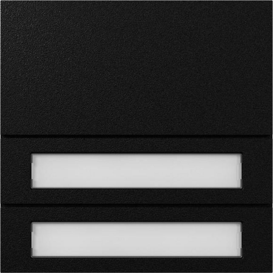 Belknopmod. 2-v System 106 zwart m(gel.)